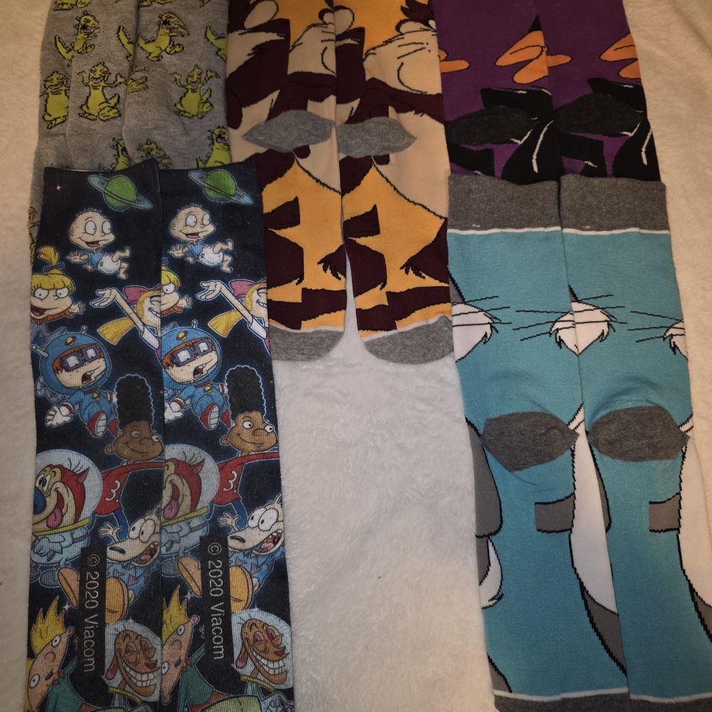 Cartoon Character Five Socks Set - image 2